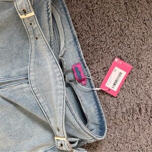 Edikted Light Blue Denim Boot Cut Jeans XS NWT